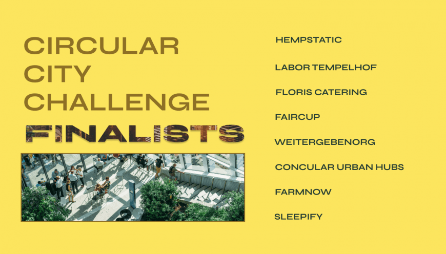 Circular City Challenge – the winners have been announced.